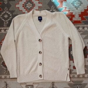 GAP Women's Cream Sweater - M